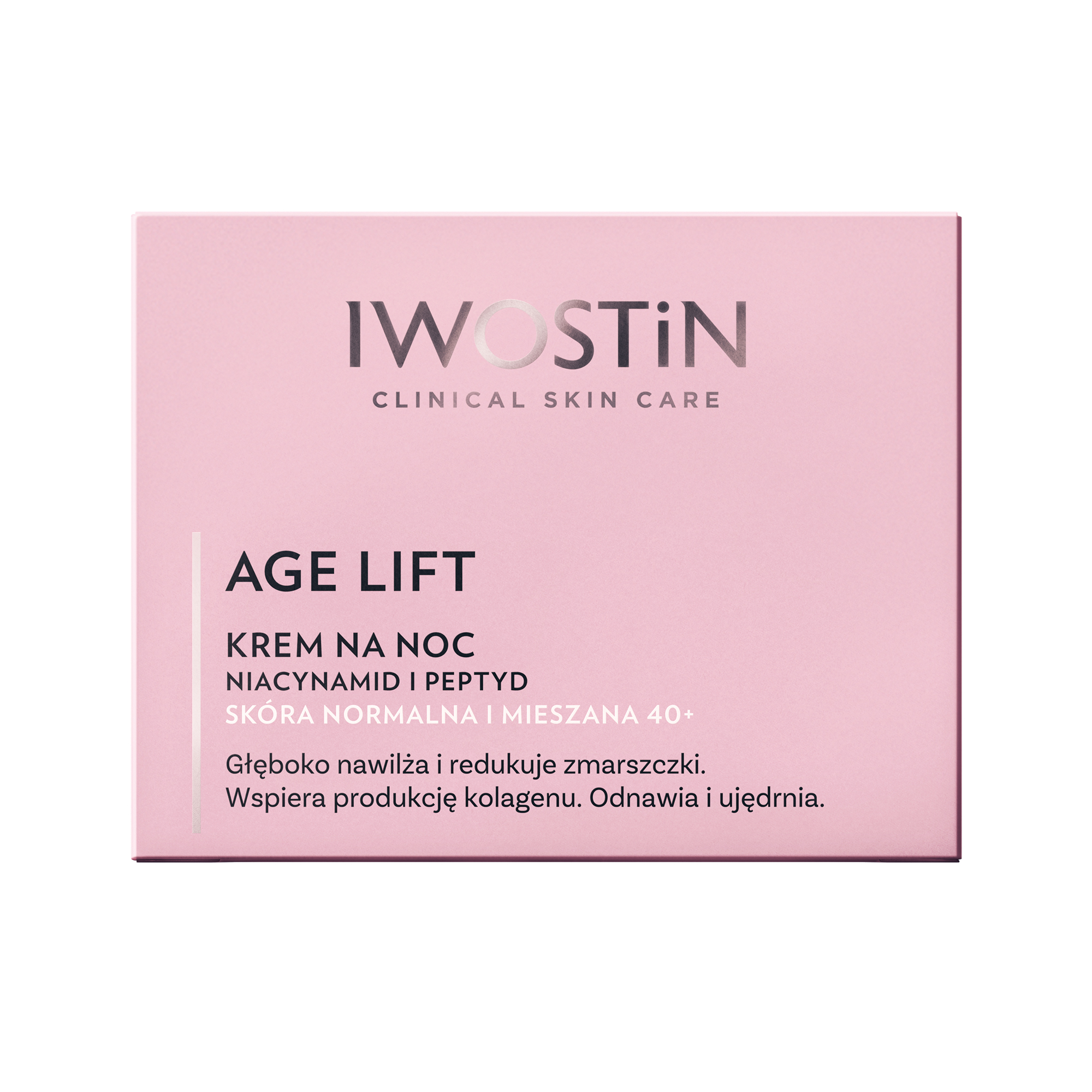 Iwostin Age Lift Krem na noc dla cery mieszanej, 50 ml, cena, opinie, skład zdjęcie