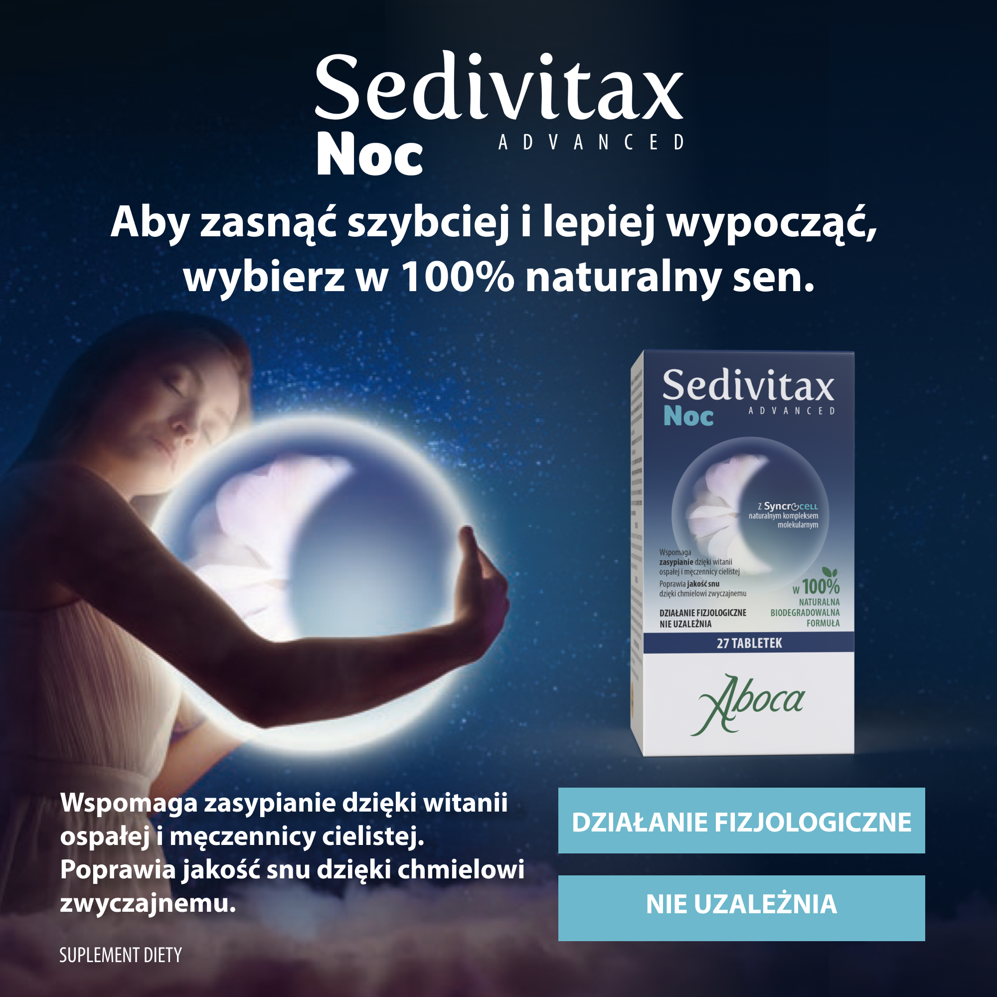 Sedivitax Noc, tabletki, 27 sztuk