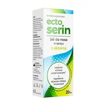 Panawit Ectoserin Żel do nosa w sprayu 20 ml