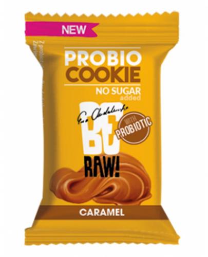 BeRAW Probio Cookie Carmel, 18 g zdjęcie