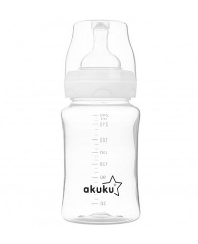 Akuku Butelka do karmienia szerokootworowa A0107, 240 ml zdjęcie
