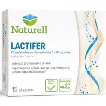 Naturell Lactifer saszetki, 15 sztuk