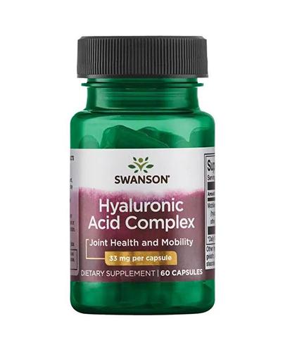 SWANSON Hyal-Joint, Kompleks kwasu hialuronowego, 60 kaps. zdjęcie