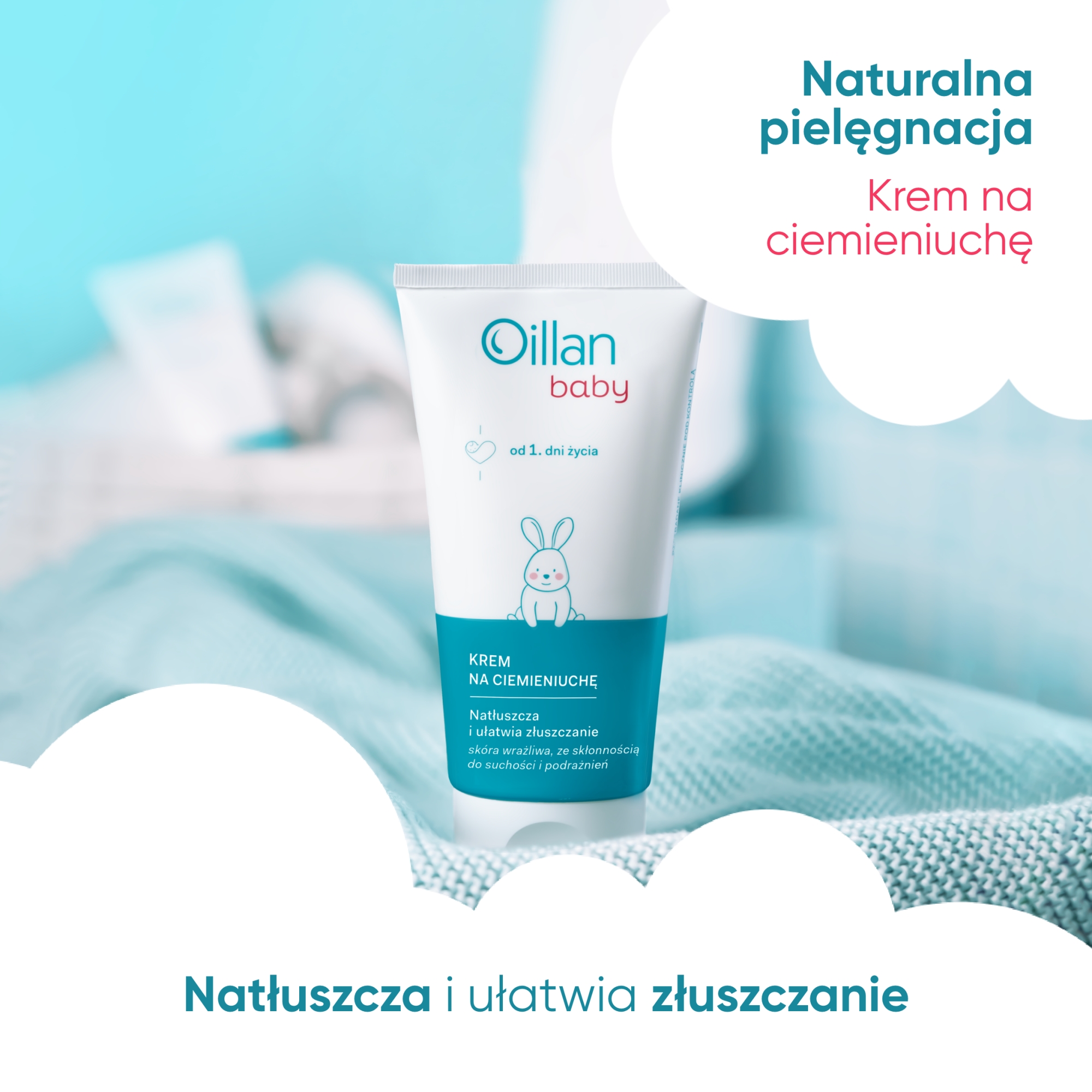 Oillan Baby, Krem na ciemieniuchę, 40 ml