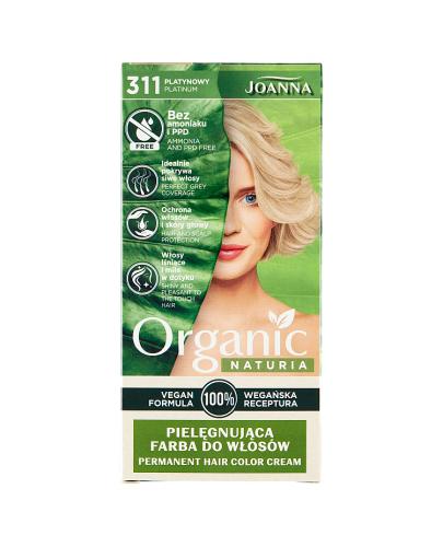 JOANNA NATURIA ORGANIC Pielęgnująca farba do włosów 311 PLATYNOWY, 1 szt. zdjęcie