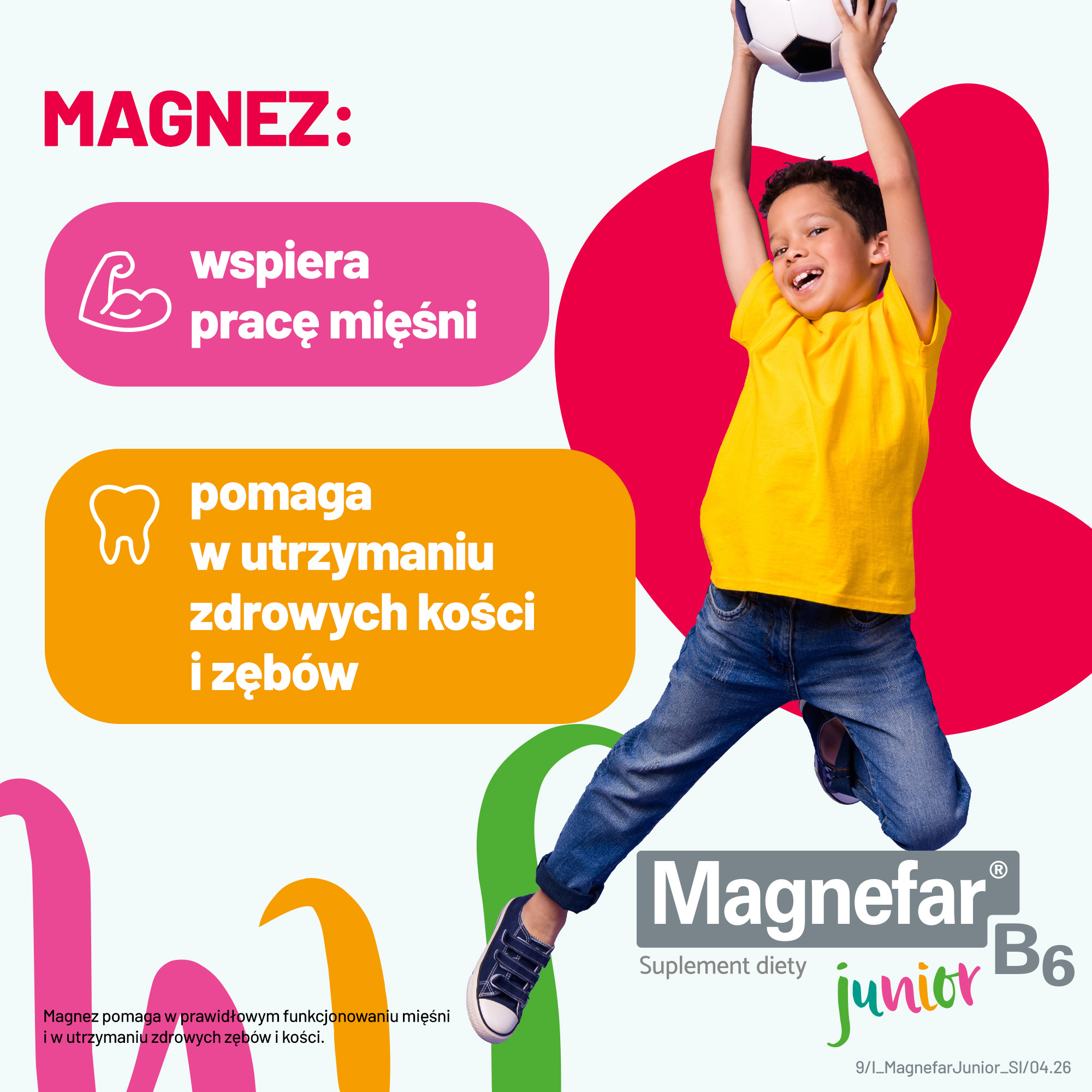 Magnefar B6 Junior, syrop, 120 ml