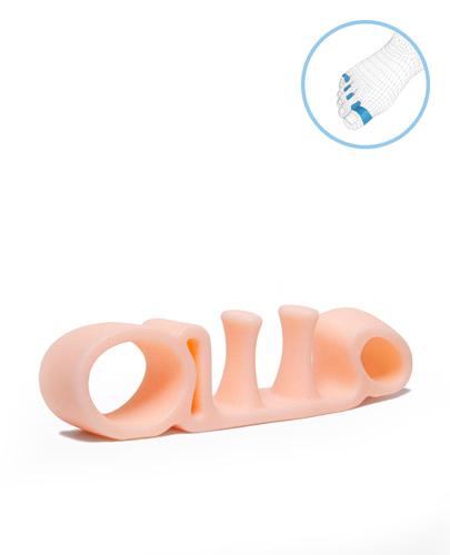 Corbby Ring Separator Miękki Elastyczny Separator na pięć palców, 1 para, cena, opinie, stosowanie  zdjęcie