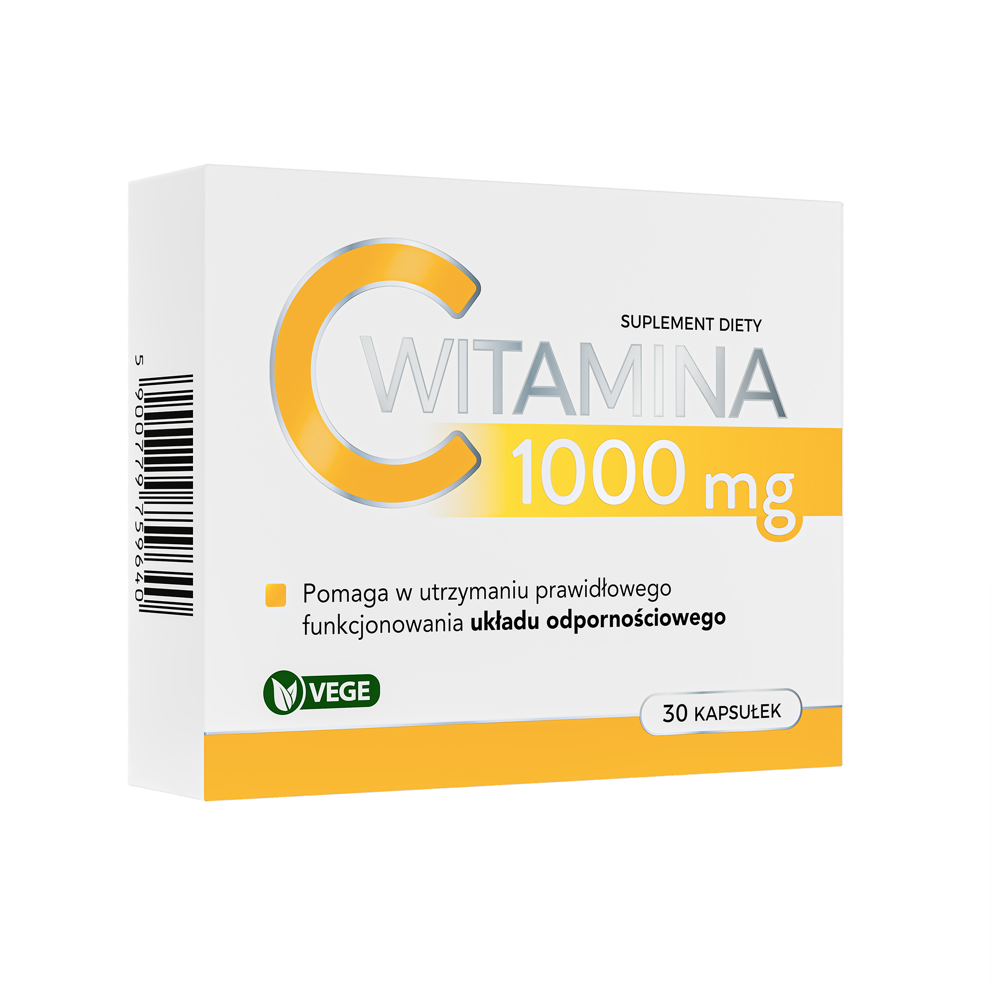 Nature Pharm Witamina C 1000 mg, 30 kapsułek