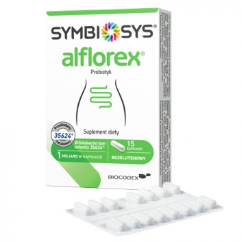 Symbiosys alflorex probiotyk, 15 kapsułek