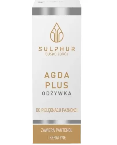 Agda Plus odżywka do pielęgnacji paznokci 10 ml zdjęcie