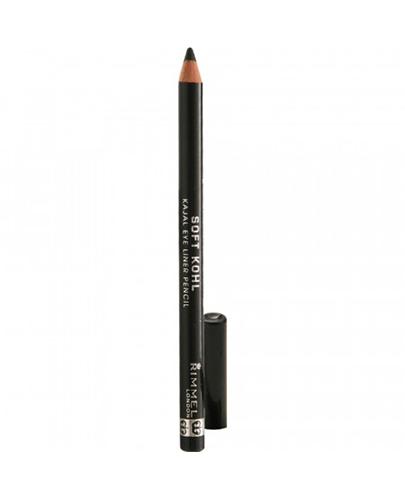 Rimmel Soft Kohl Kredka do oczu 061 Jet Black - 1,2 g - cena, opinie, właściwości zdjęcie