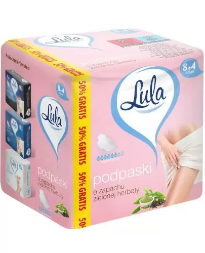 Lula podpaski o zapachu zielonej herbaty 12 sztuk zdjęcie
