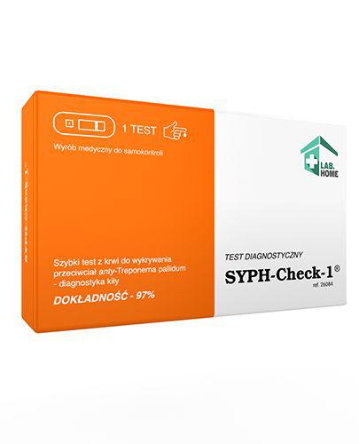 LabHome Syph-Check-1 test płytkowy do wykrywania kiły 1 sztuka zdjęcie
