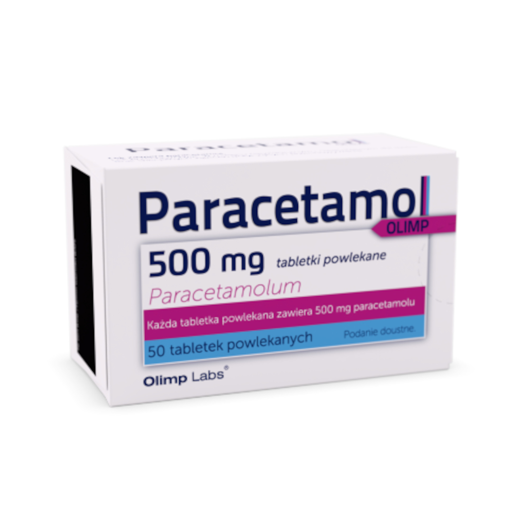 Paracetamol Olimp 500 mg, tabletki powlekane, 50 sztuk zdjęcie