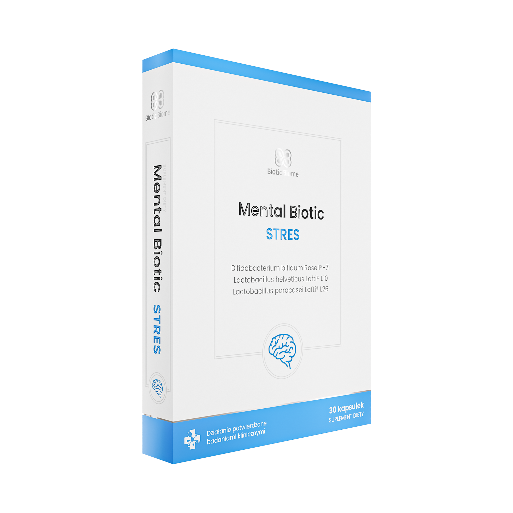 Biotic Biome Mental Biotic Stres, kapsułki, 30 sztuk