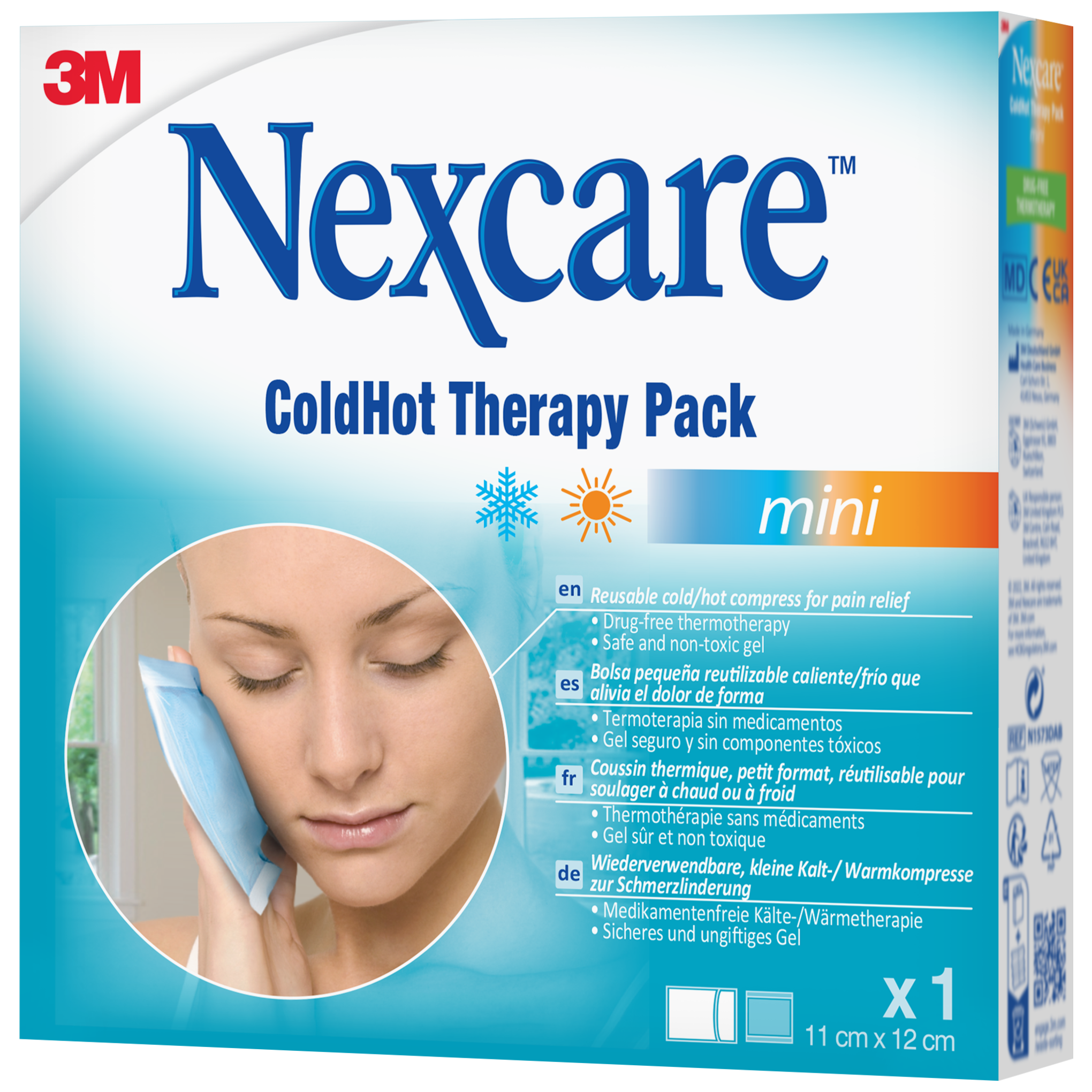 Nexcare ColdHot Therapy Pack Mini zimno-ciepły okład 11cm x 12cm 1 sztuka