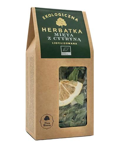 Dary natury Ekologiczna liofilizowana Herbatka Mięta z cytryną, 25 g zdjęcie