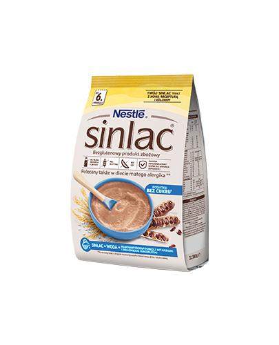 NESTLE SINLAC Bezglutenowy produkt zbożowy bez dodatku cukru po 6 miesiącu, 300 g zdjęcie
