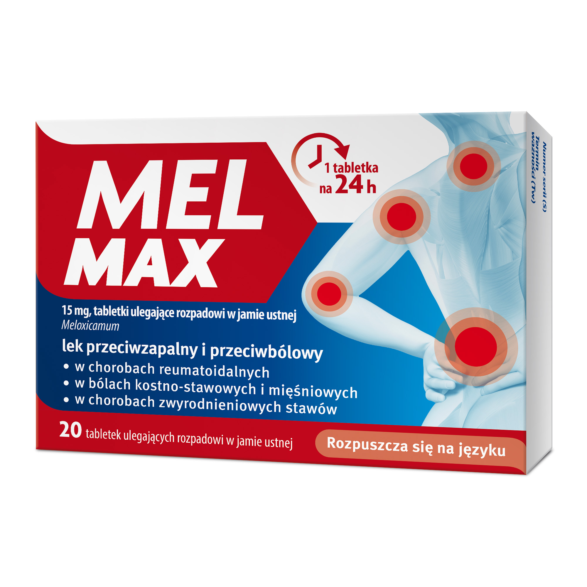 Mel Max 15 mg, 20 tabletek zdjęcie