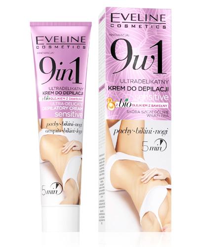 EVELINE COSMETICS Ultradelikatny krem do depilacji 9w1 - 125 ml - skóra szczególnie wrażliwa - cena, opinie, właściwości zdjęcie