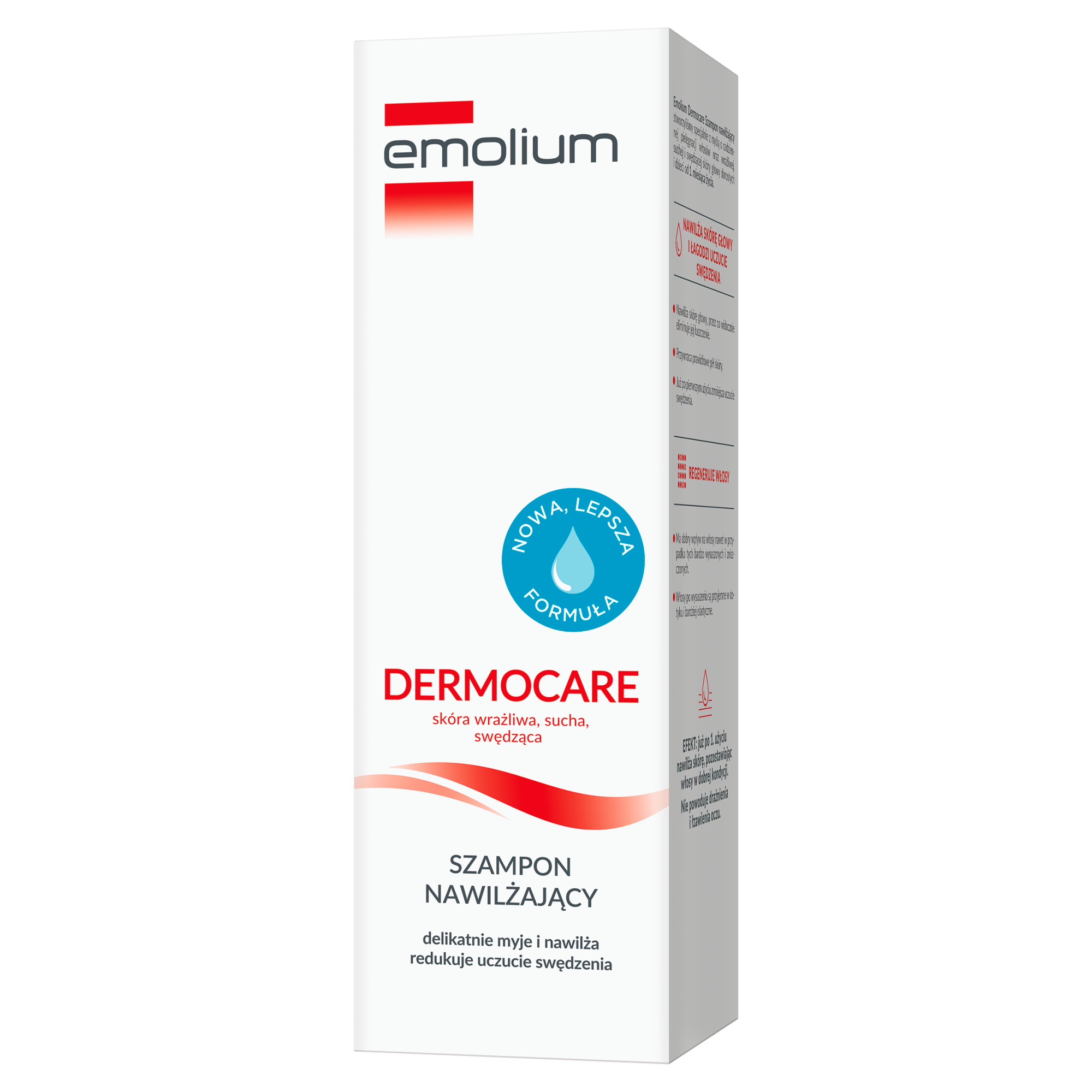 Emolium Dermocare, szampon nawilżający, 400 ml zdjęcie