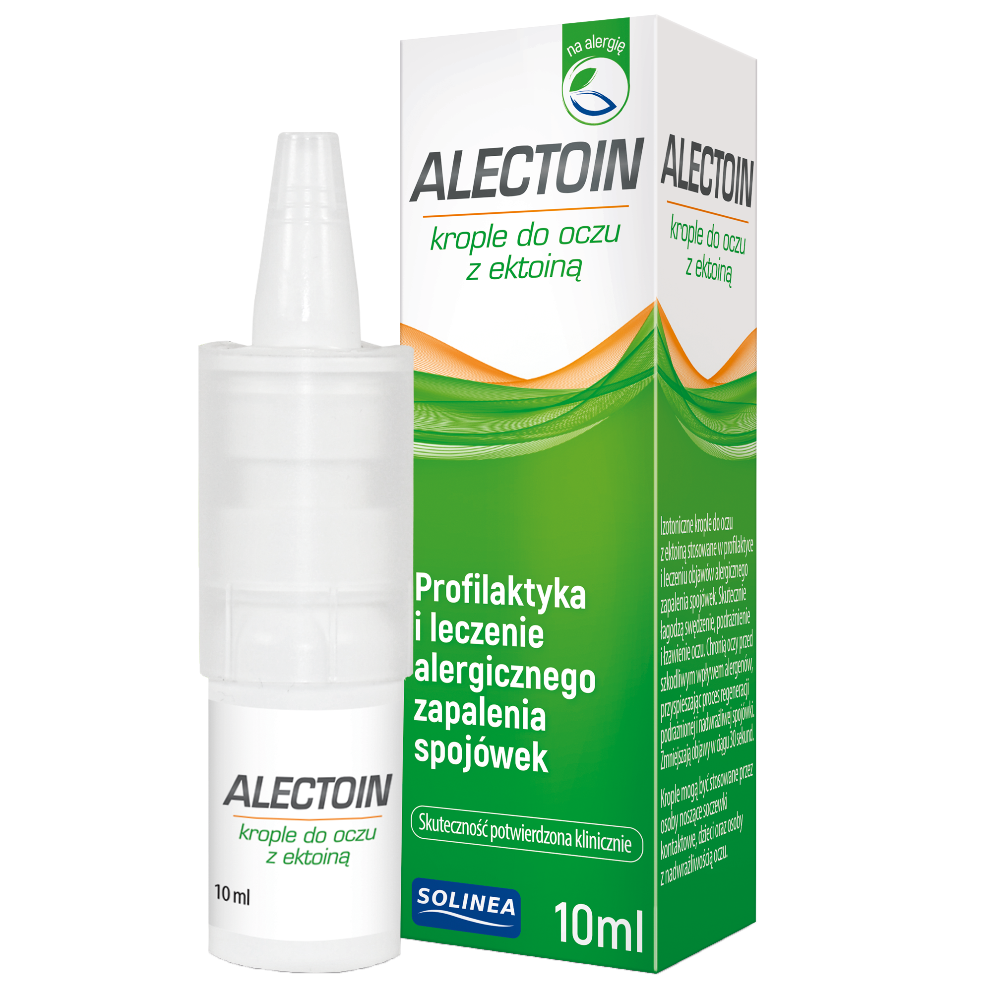 Alectoin Krople nawilżające do oczu z ektoiną 10 ml zdjęcie