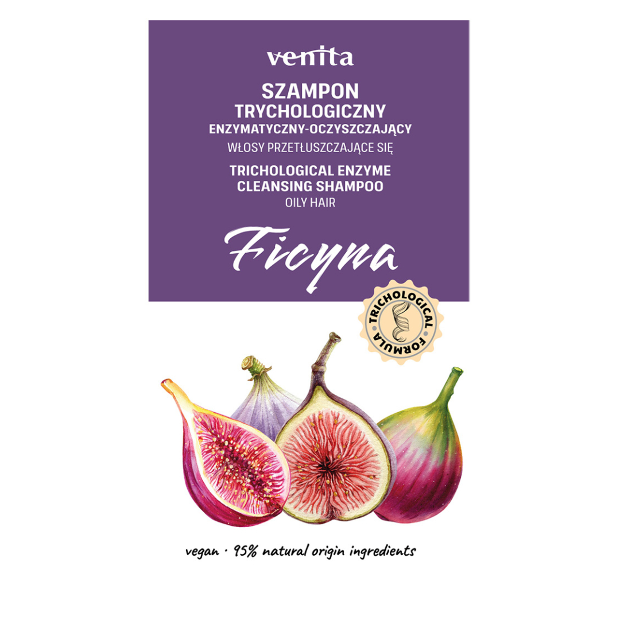 Venita Trycho, Szampon Ficyna enzymatyczny, 300 ml zdjęcie