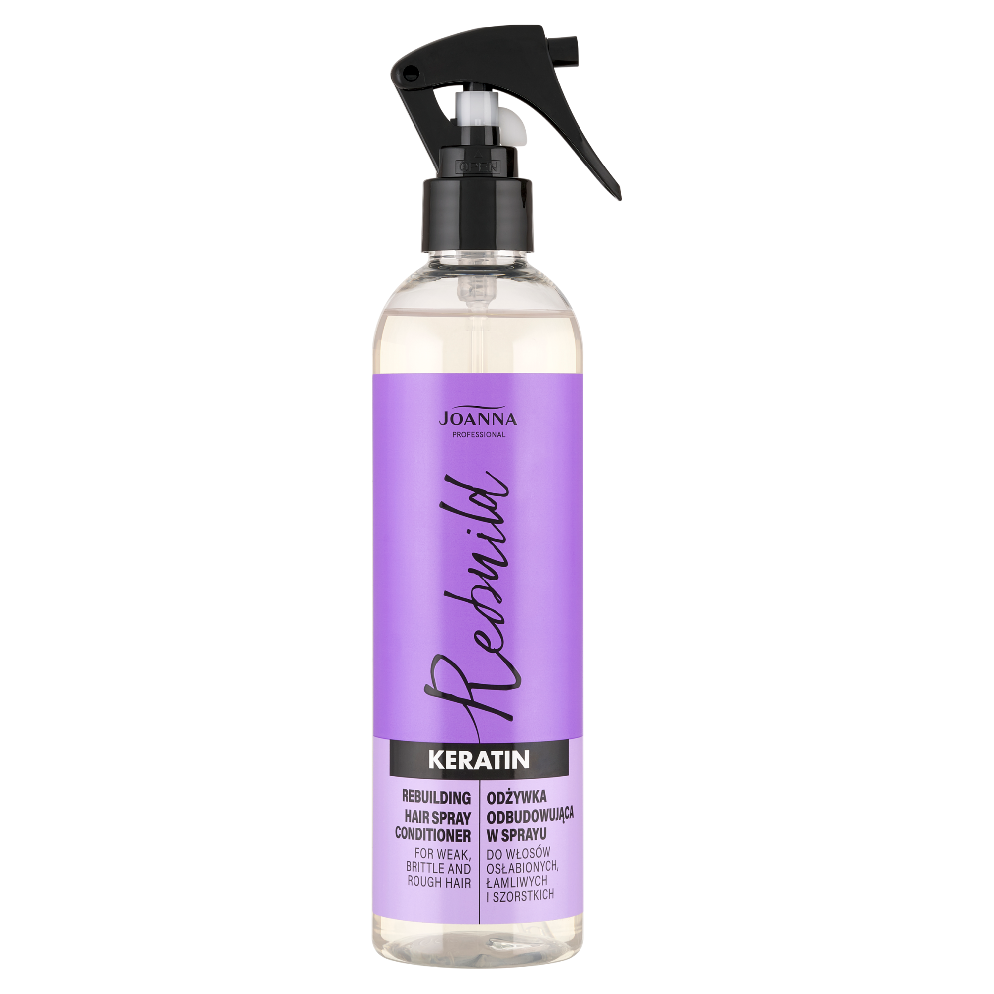 Joanna Professional Keratyna Odżywka odbudowująca w sprayu, 300 ml  zdjęcie