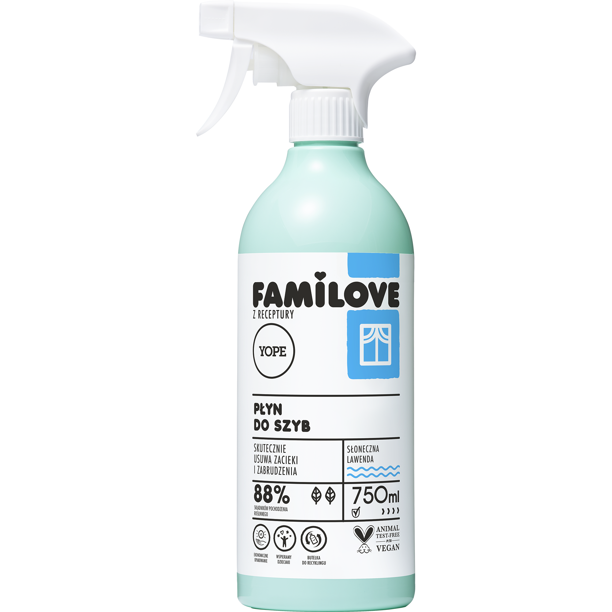 Familove Płyn do szyb, 750 ml zdjęcie