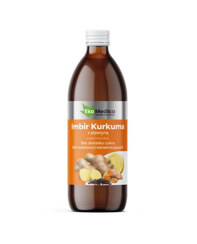 EkaMedica Imbir Kurkuma z piperyną, 500 ml zdjęcie