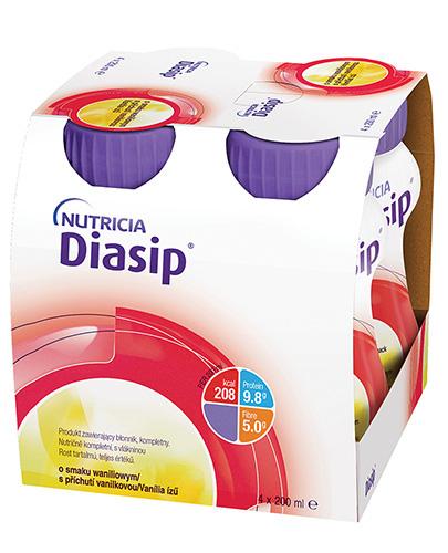 Nutricia Diasip o smaku waniliowym, 4 x 200 ml zdjęcie