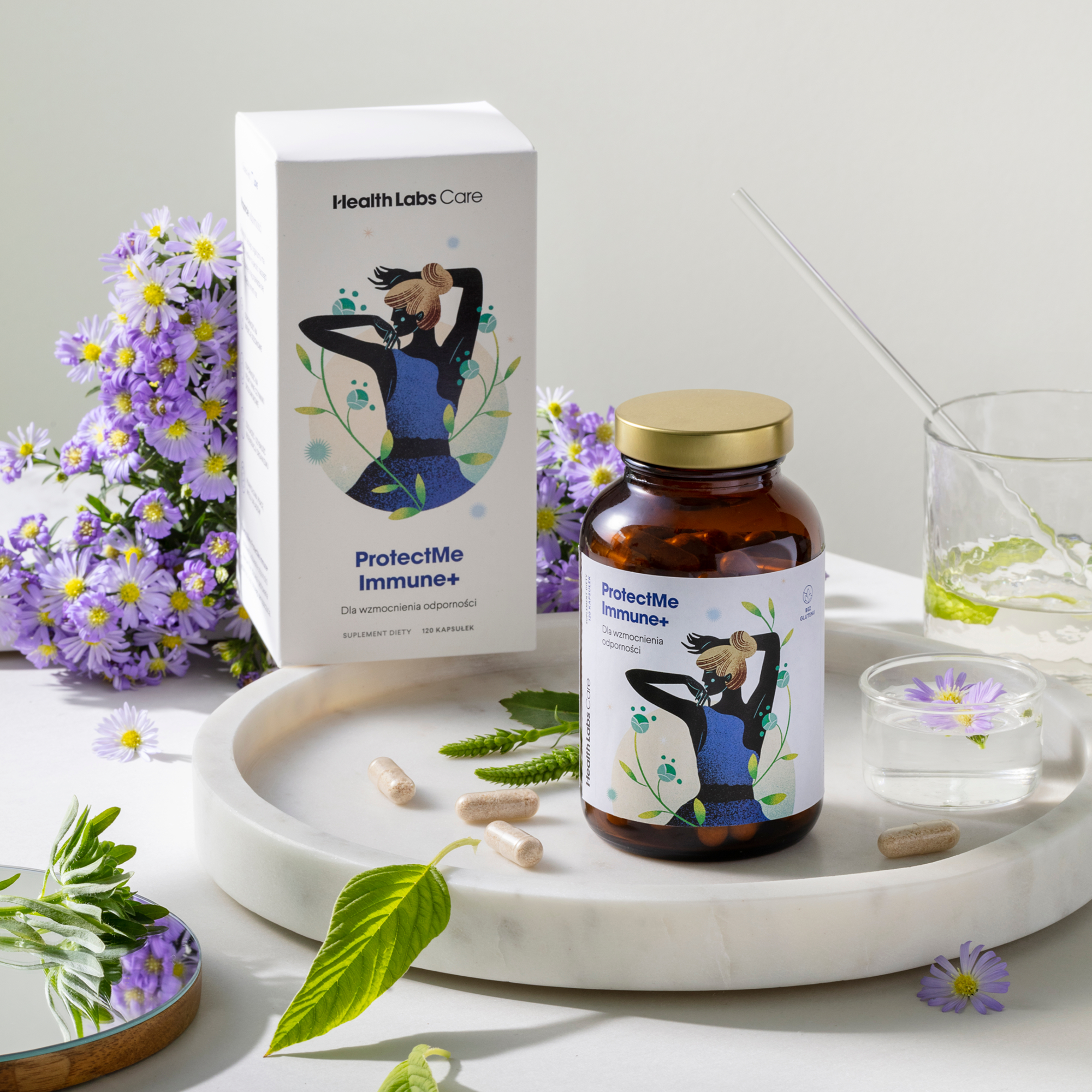 Health Labs Care, ProtectMe Immune+, kapsułki, 120 sztuk