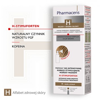 Pharmaceris H Stimuforten preparat do intensywnej kuracji stymulującej wzrost włosów 125 ml