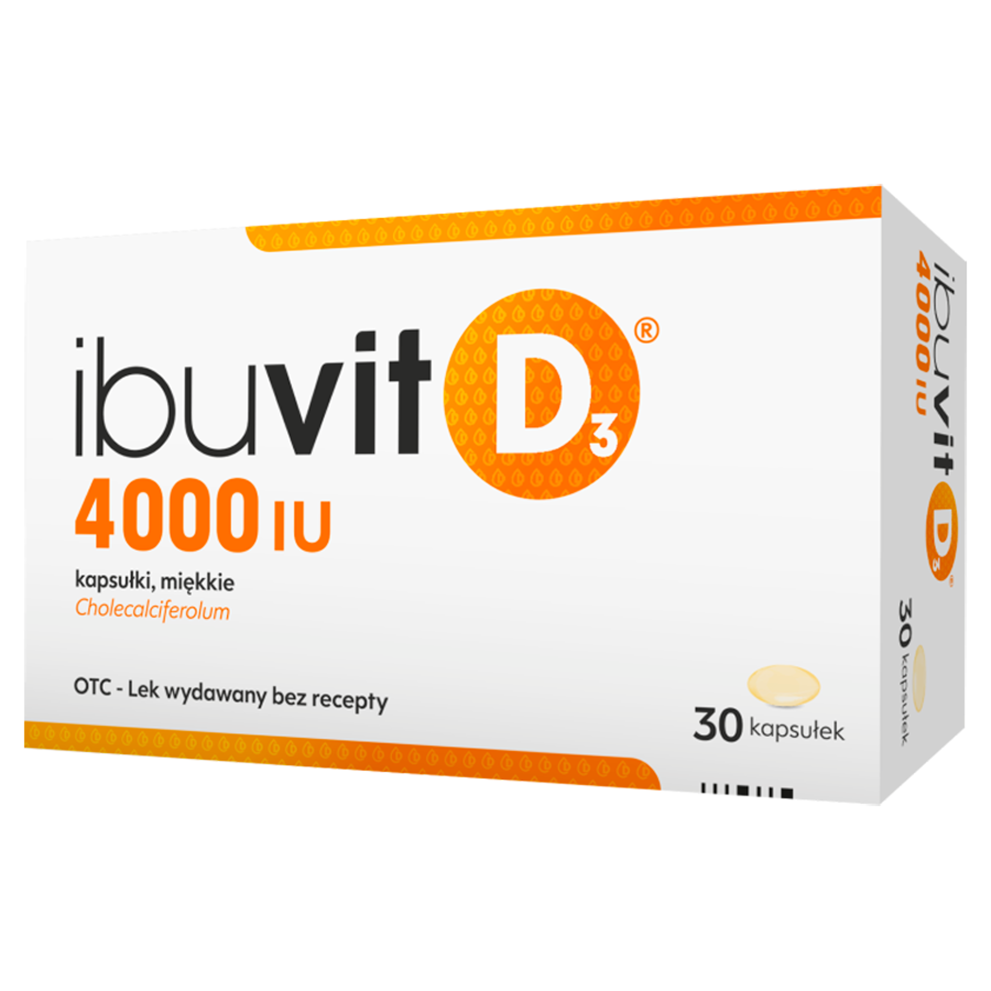 Ibuvit D3 4000 IU 30 kapsułek zdjęcie