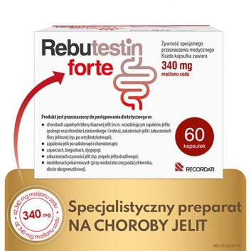 Rebutestin Forte 60 kapsułek