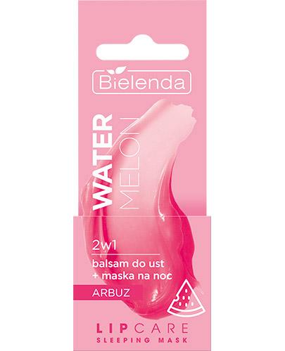BIELENDA LIP CARE SLEEPING MASK watermelon 2w1 balsam do ust + maska na noc arbuz, 10 g zdjęcie