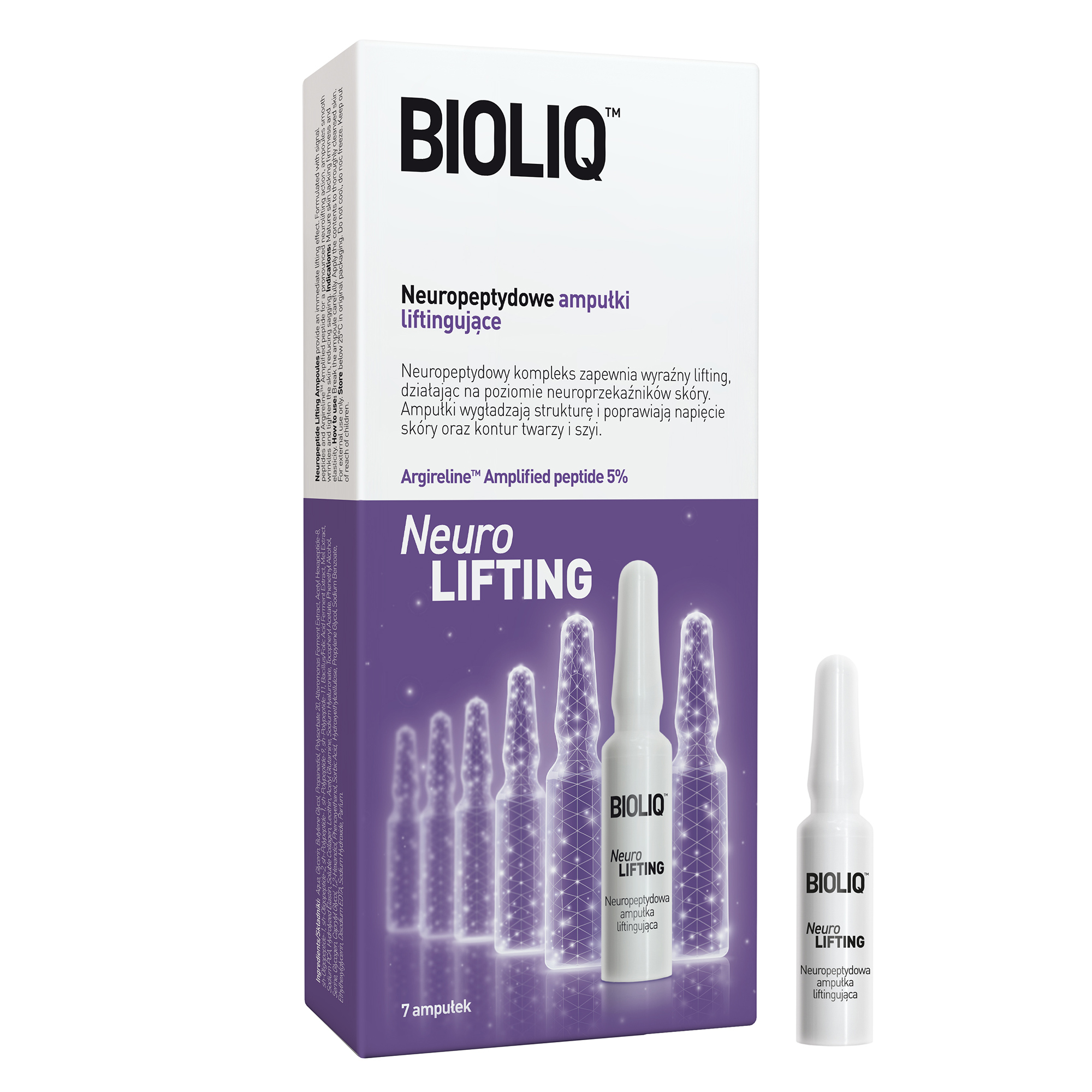 Bioliq, Neuropeptydowe ampułki liftingujące, 7x1,5 ml zdjęcie