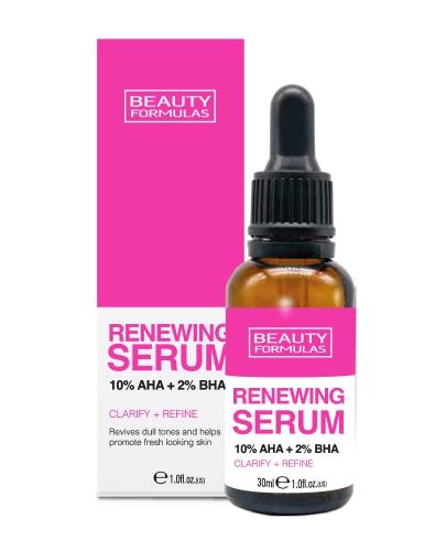 BEAUTY FORMULAS Odnawiające Serum AHA + BHA, 30 ml zdjęcie