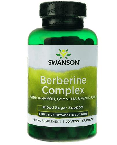 SWANSON Berberine complex - cukrzyca, krążenie, otyłość - 90 kaps. - cena, stosowanie, opinie   zdjęcie