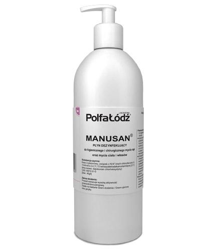 Manusan płyn dezynfekujący z dozownikiem 500 ml zdjęcie