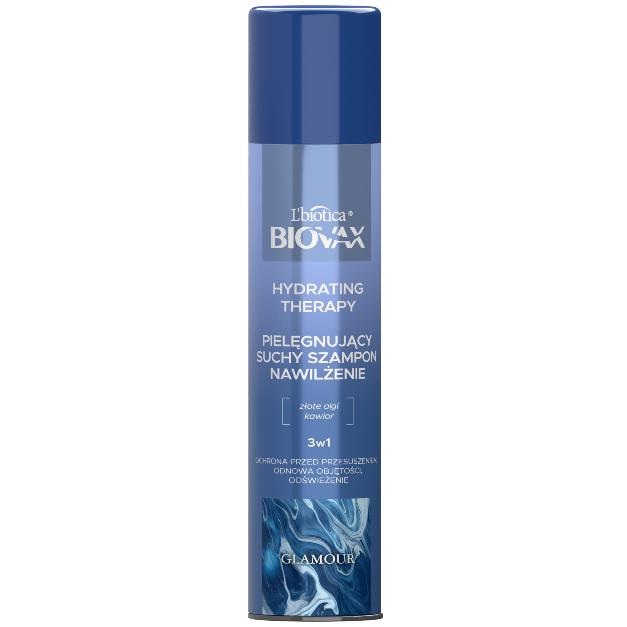 L'biotica Biovax Glamour Hydrating Therapy Suchy szampon, 200 ml zdjęcie