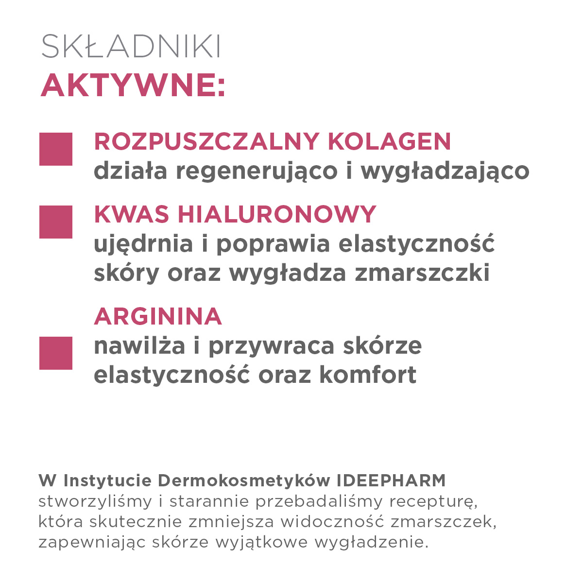 Idee Derm Serum wypełniające zmarszczki z kolagenem 15%, 30 ml