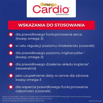 NutroPharma Omega Cardio 60 kapsułek 