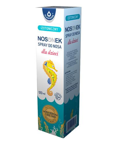 Nosonek, izotoniczna woda morska do nosa dla dzieci, spray, 120 ml zdjęcie