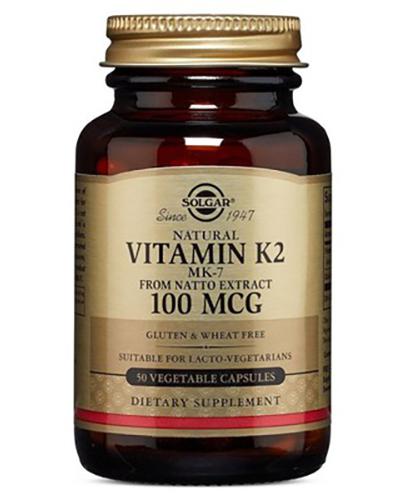 SOLGAR WITAMINA K2 100 mcg - 50 kaps. zdjęcie