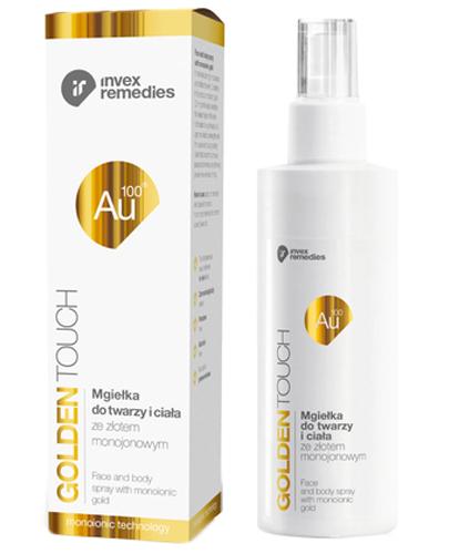 Invex Remedies Golden Touch Au 100 Mgiełka do twarzy i ciała ze złotem monojonowym - 200 ml - cena, opinie, wskazania zdjęcie