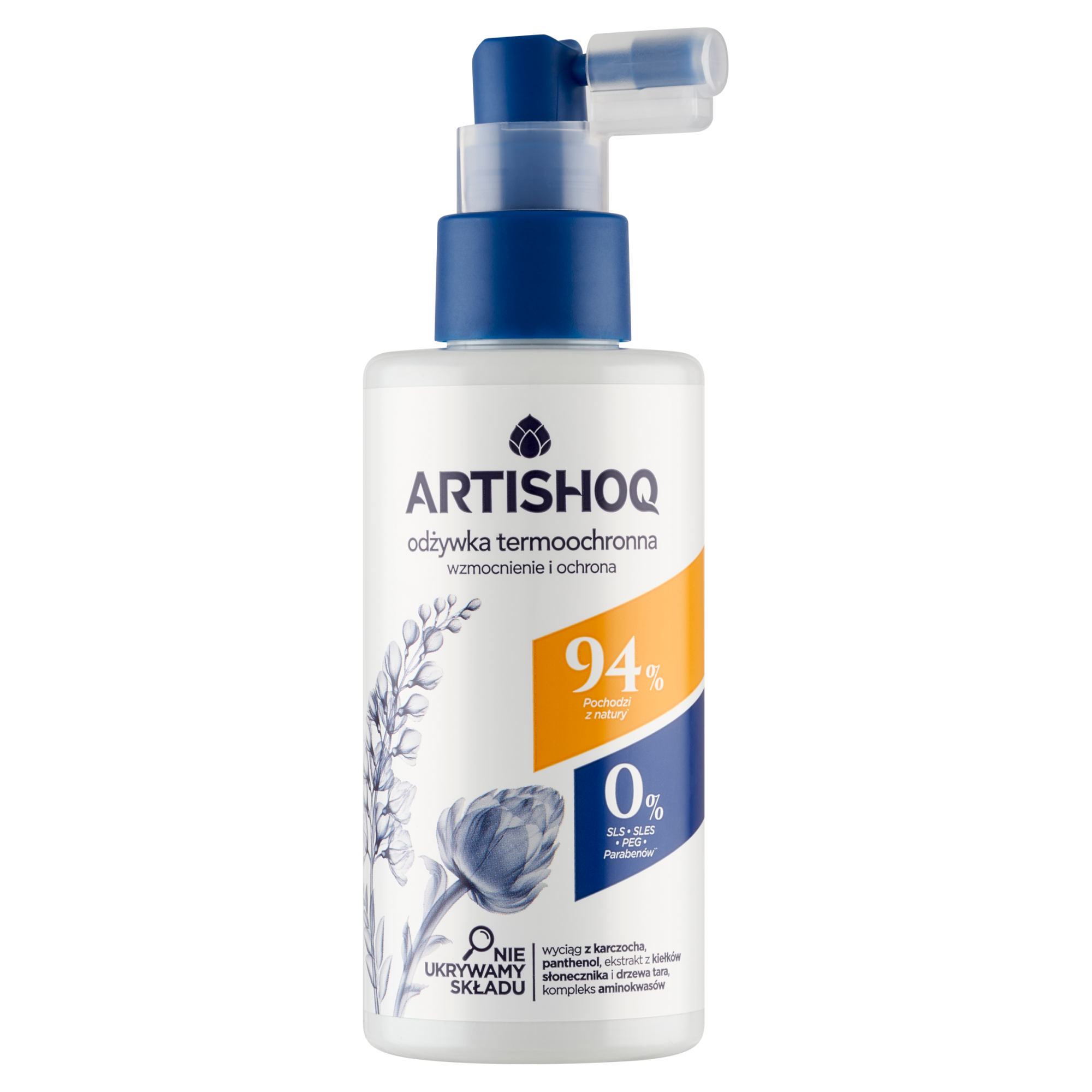 Artishoq, ochronny eliksir dyscyplinujący włosy, 130 ml zdjęcie