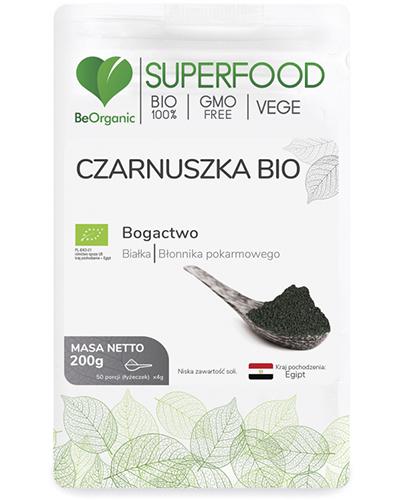 BeOrganic Czarnuszka BIO, 200 g, cena, opinie, wskazania zdjęcie