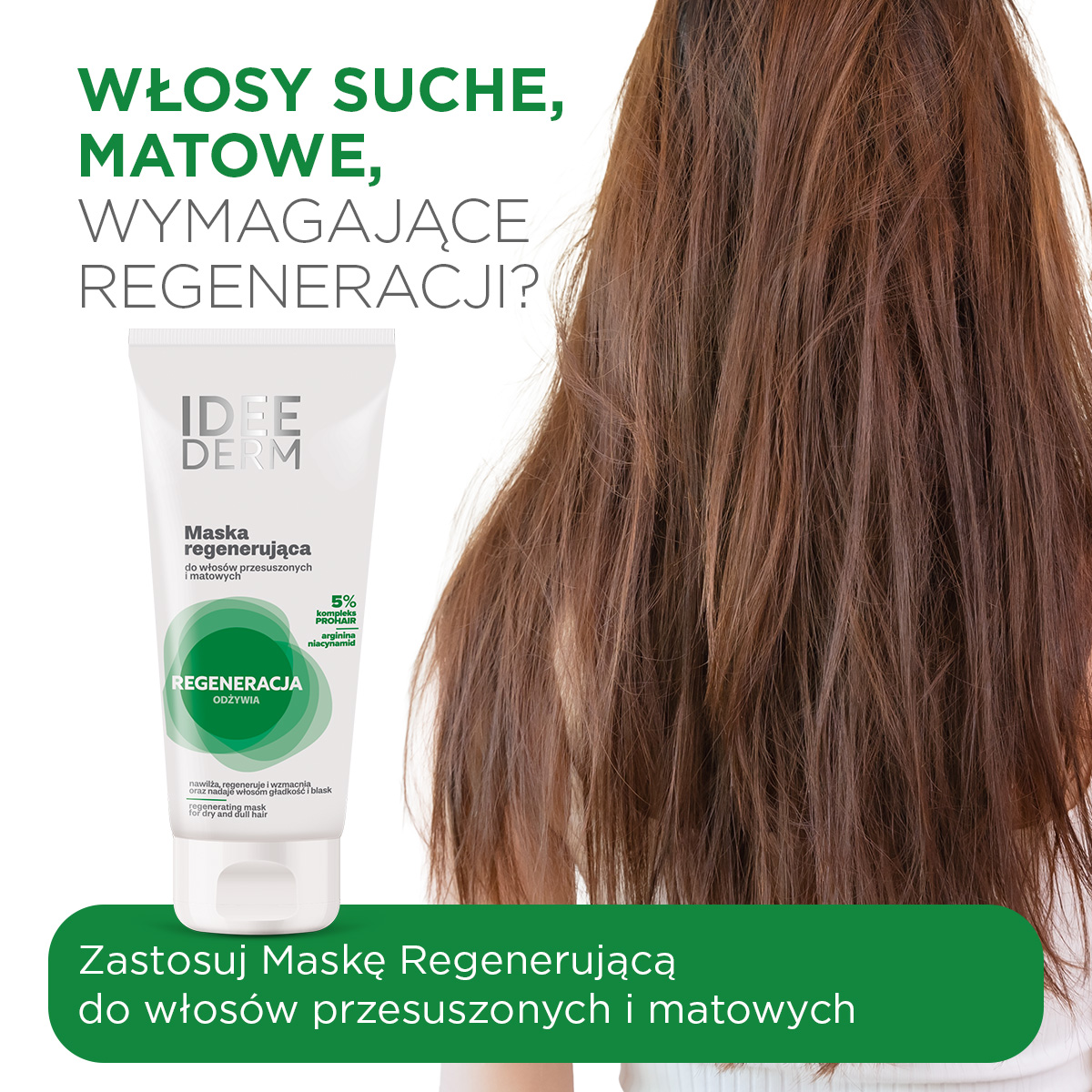 Idee Derm, maska regenerująca, 200 ml