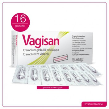Vagisan Cremolum globulki nawilżające 16 sztuk
